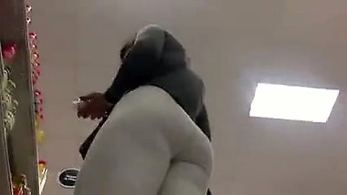 THICK TAMIL GIRL VTL GREY SPANDEX