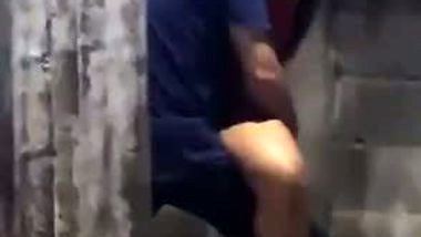 Outdoor quickie sex action has been caught on livecam