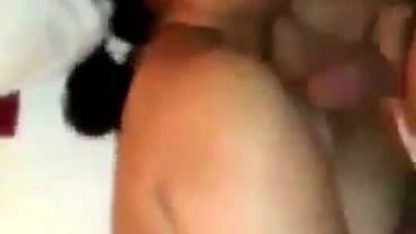 Hot Tamil aunty sex video of a busty milf and a young guy