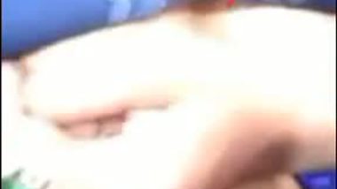 Bengali girl pumping breasts and rubbing fat pussy lips