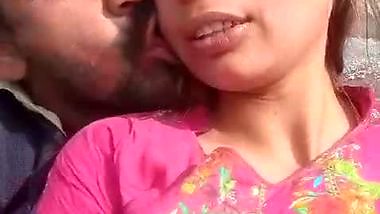 Pakistani bhabhi boob press outdoor by secret lover