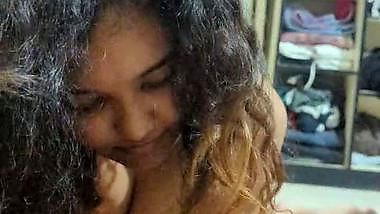 Indian curly hair girl naked blowjob to hairy uncle