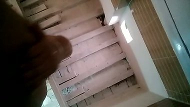 Shameless desi girl spreading ass in bath