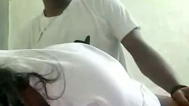 Local sex video of an 18-year-old girl fucking with BF